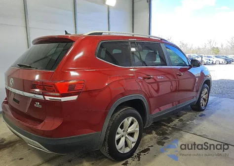 2018 Volkswagen Atlas Se из США, поврежденный, VIN 1V2KR2CA2JC526336